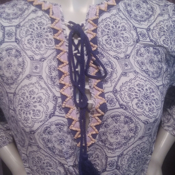 💜 NEW Purple Boho dress - Picture 5 of 8